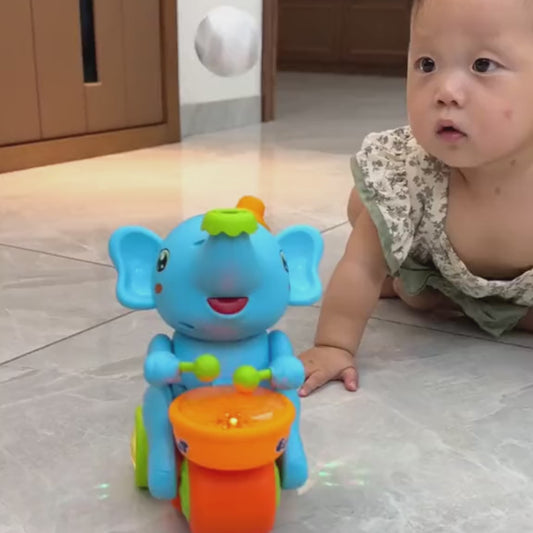 LuniBaby™ Davulcu Fil